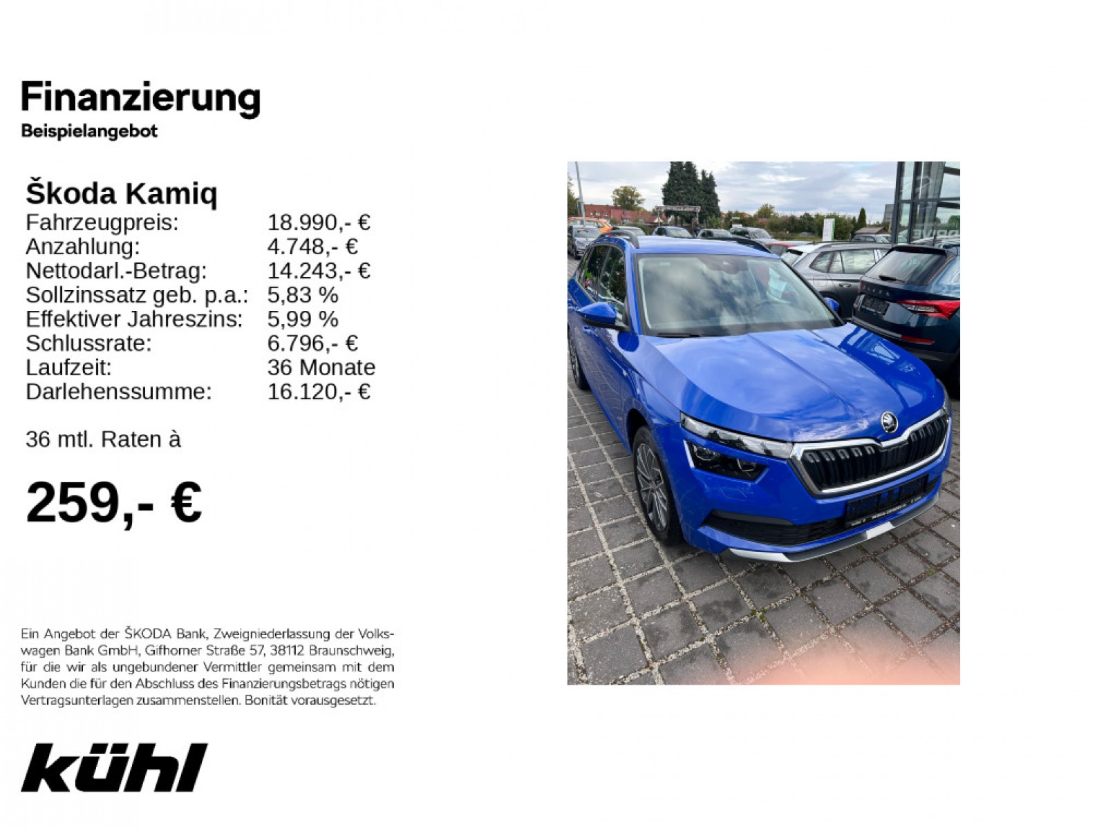 Kamiq 1.0 TSI Tour