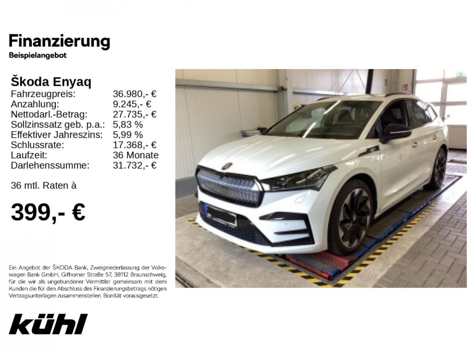 Enyaq 80 Sportline LED ACC HuD 360° Navi AHK