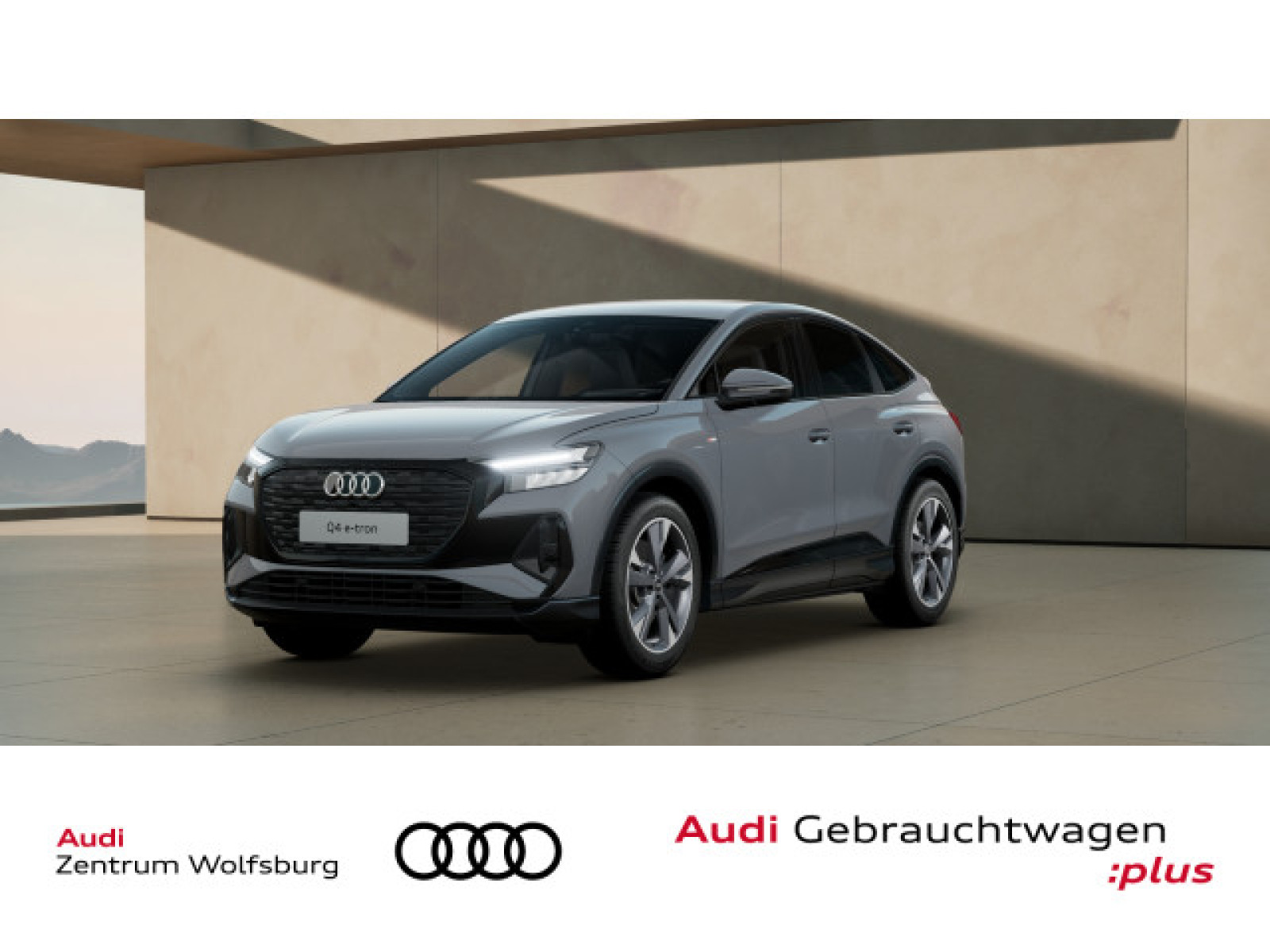 Q4 Sportback 55 e-tron quattro S line AHK/Optik-Schwarz+/Connect