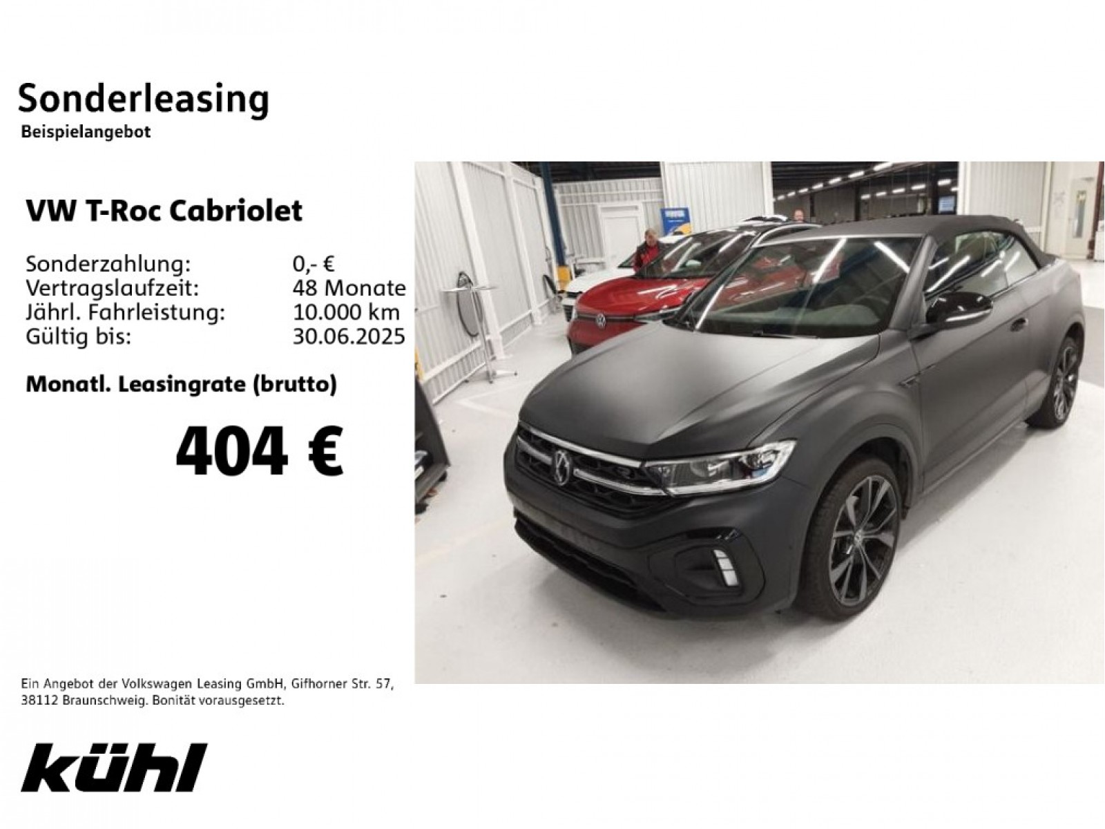 T-Roc Cabriolet 1.5 TSI DSG R-Line Edition Black IQ.Light ACC DCC Standhzg Beats Kamera App Navi AHK