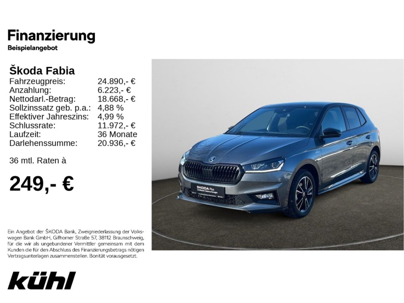 Fabia 1.0 TSI DSG Monte Carlo Navi, LED