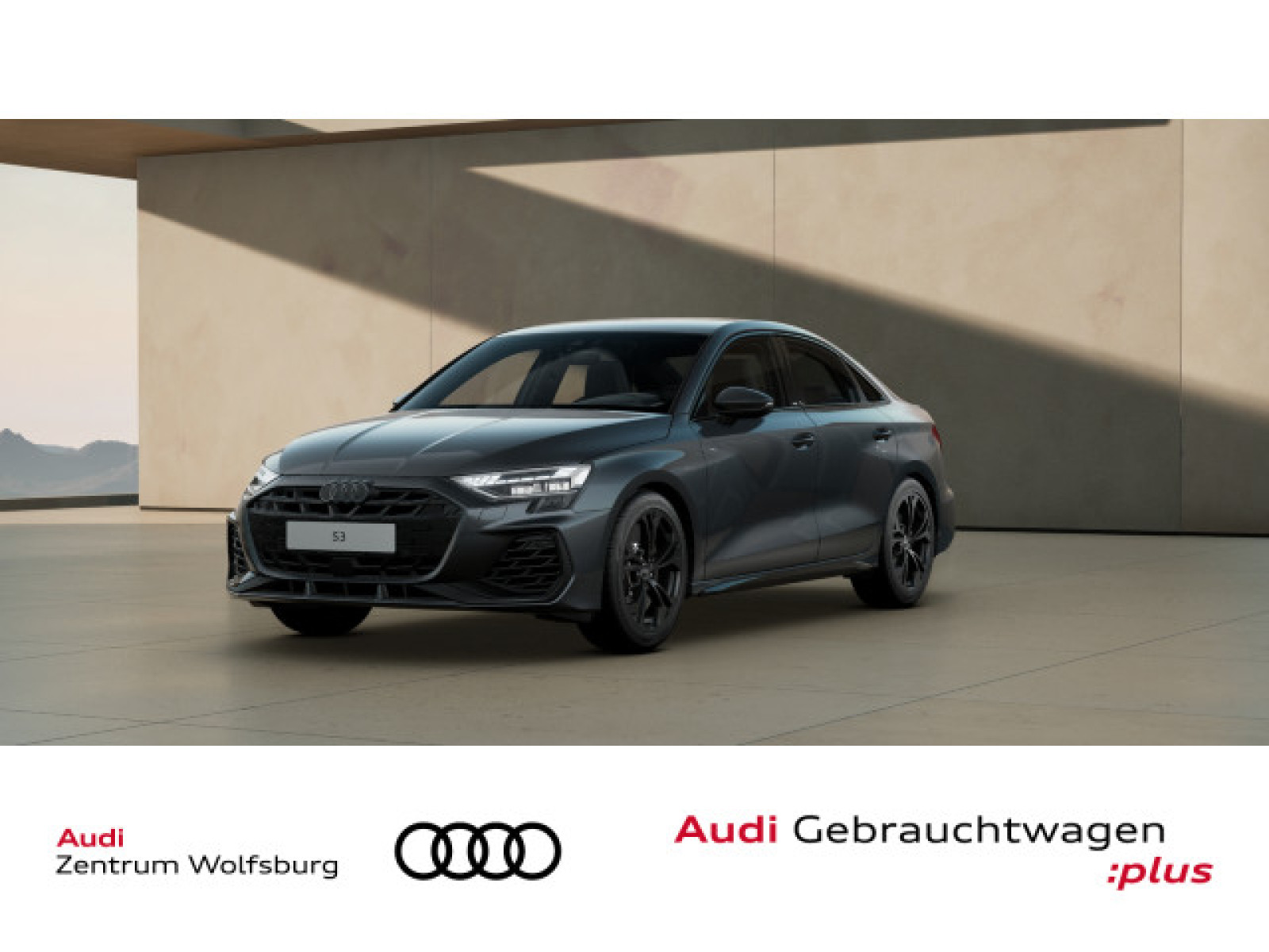 S3 Limousine 2.0 TFSI quattro S tronic Leder/Optik-Schwarz+/Connect