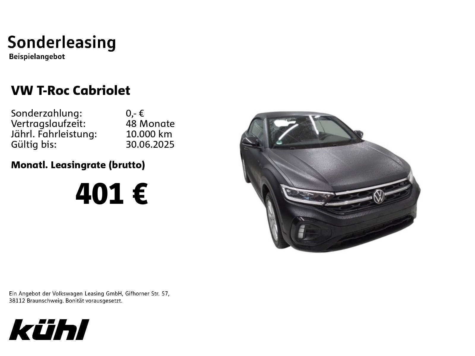 T-Roc Cabriolet 1.5 TSI DSG R-Line Edition Black IQ.Light ACC DCC Standhzg BeatsAudio Kamera App Navi AHK