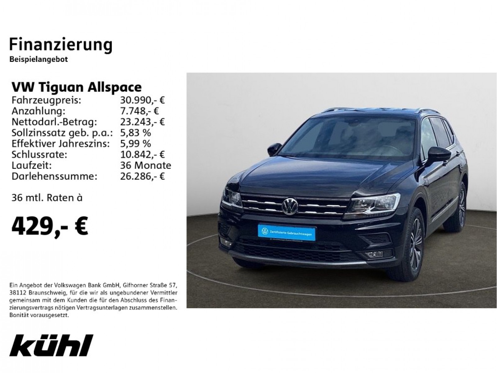 Tiguan Allspace 2.0 TDI DSG 4M United Navi,AHK,LM18